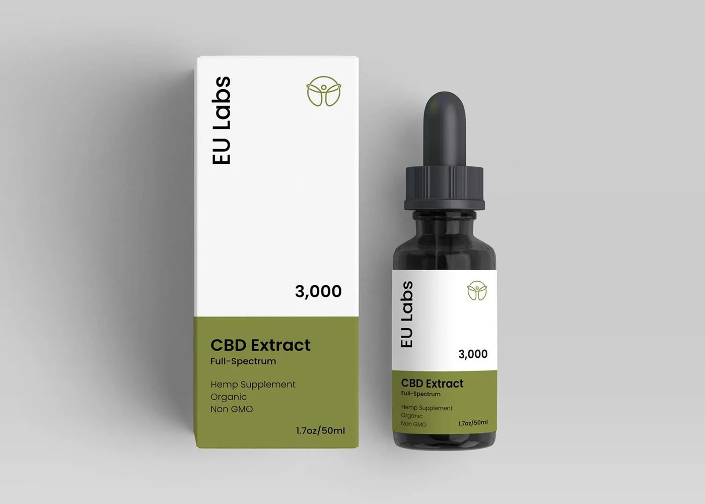 CBD Oil 3000mg – Full Spectrum bottle