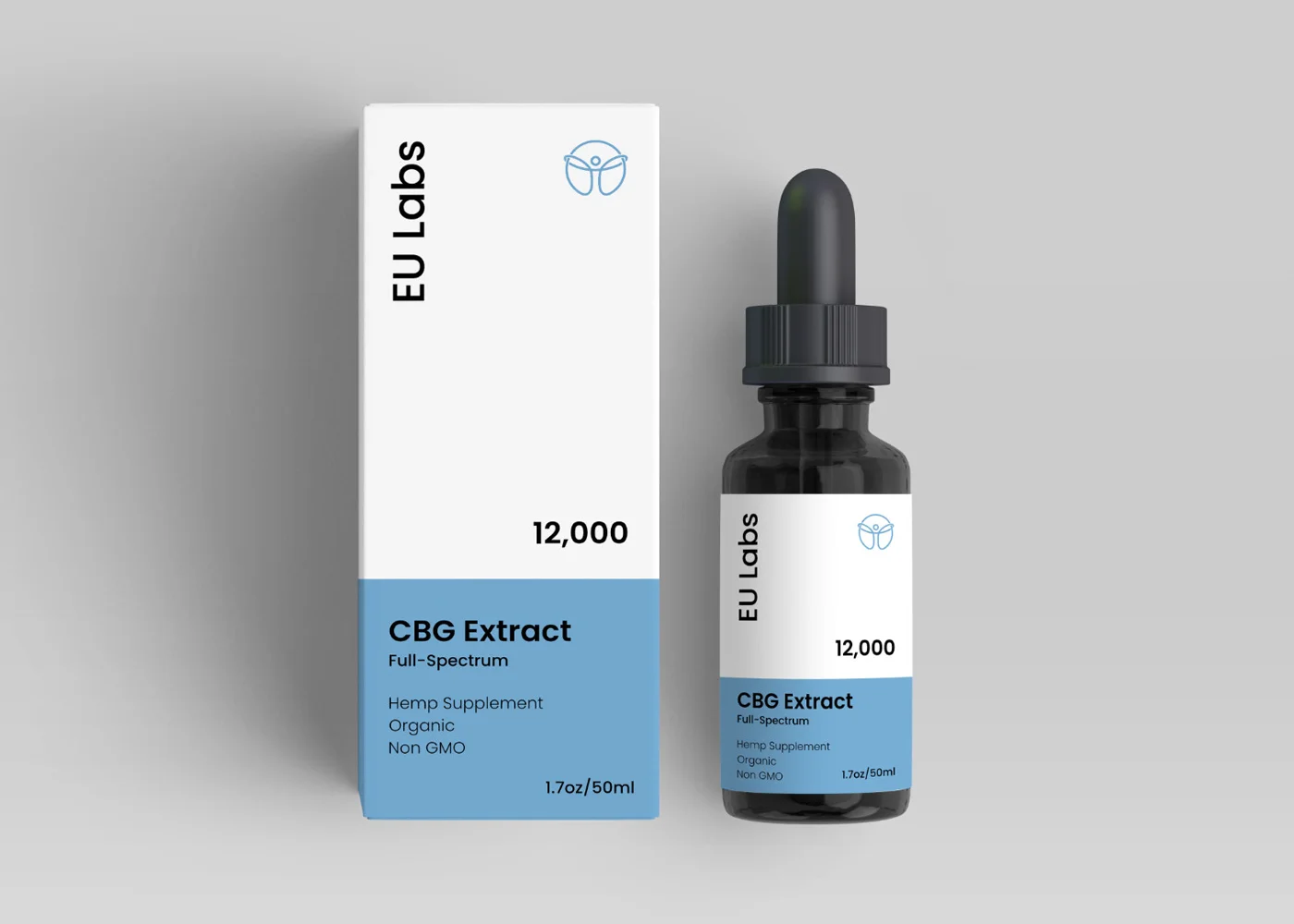 CBG Oil 12000mg – Cannabigerol bottle