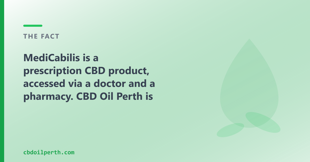 A prescription CBD product and an over-the-counter CBD oil shop are two different routes